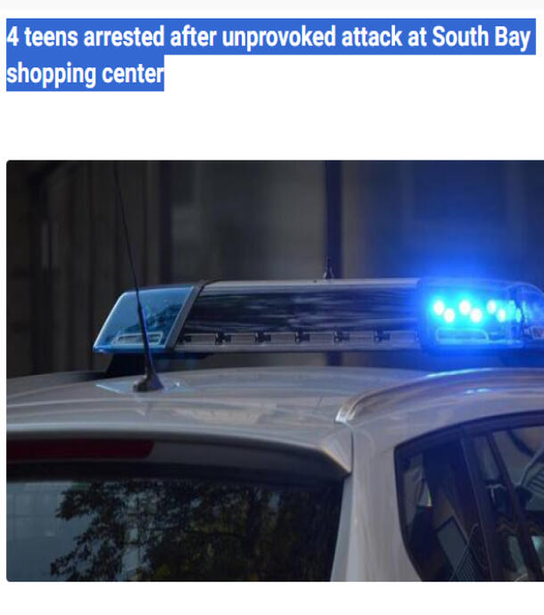 According to Boston police, on Wednesday, August 16, officers were on patrol in the area of District Avenue in the South Bay Mall area, when they were approached by a victim who was just attacked by a group of juveniles.