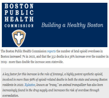Fatal overdoses increasing in Boston