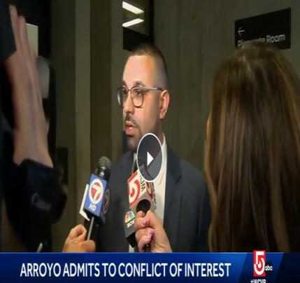 Arroyo to pay $3,000 State Ethics Comm. fine.