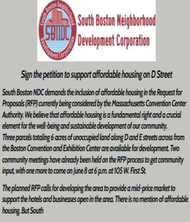 Sign the petition to support affordable housing on D Street